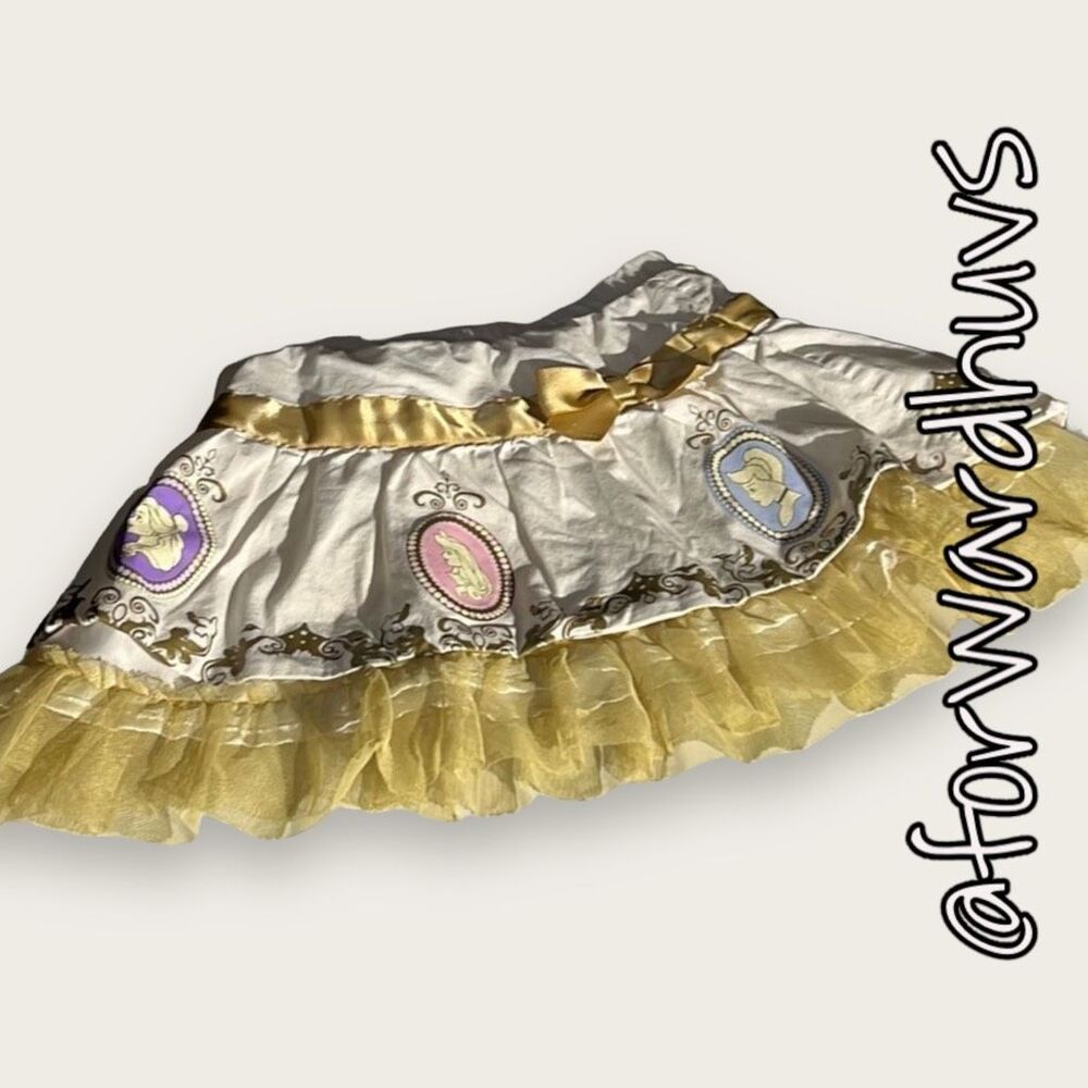 Disney Princess Ruffled Skirt - Magical Elegance in Size XXS (2-3)